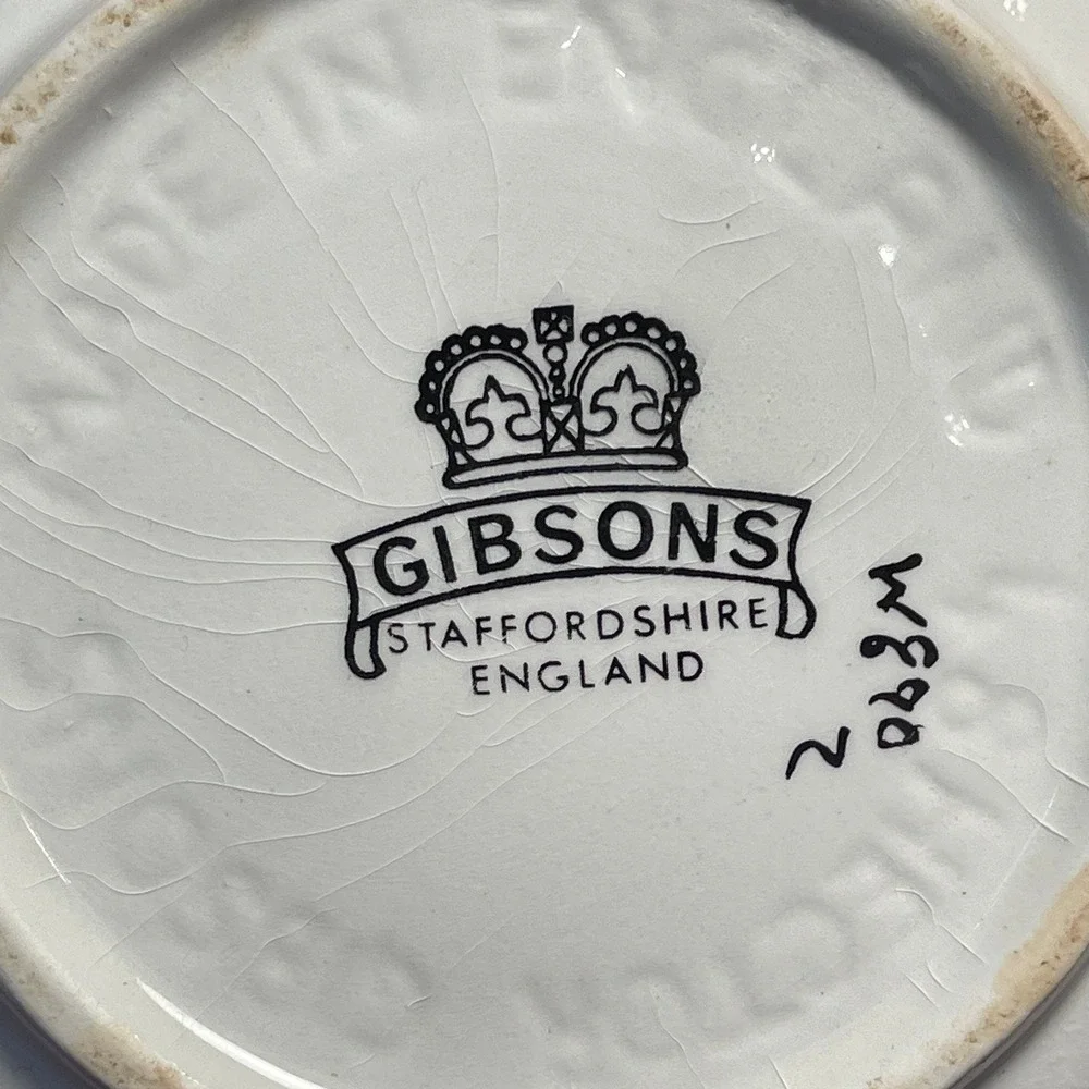 Gibsons Staffordshire vintage gibsons